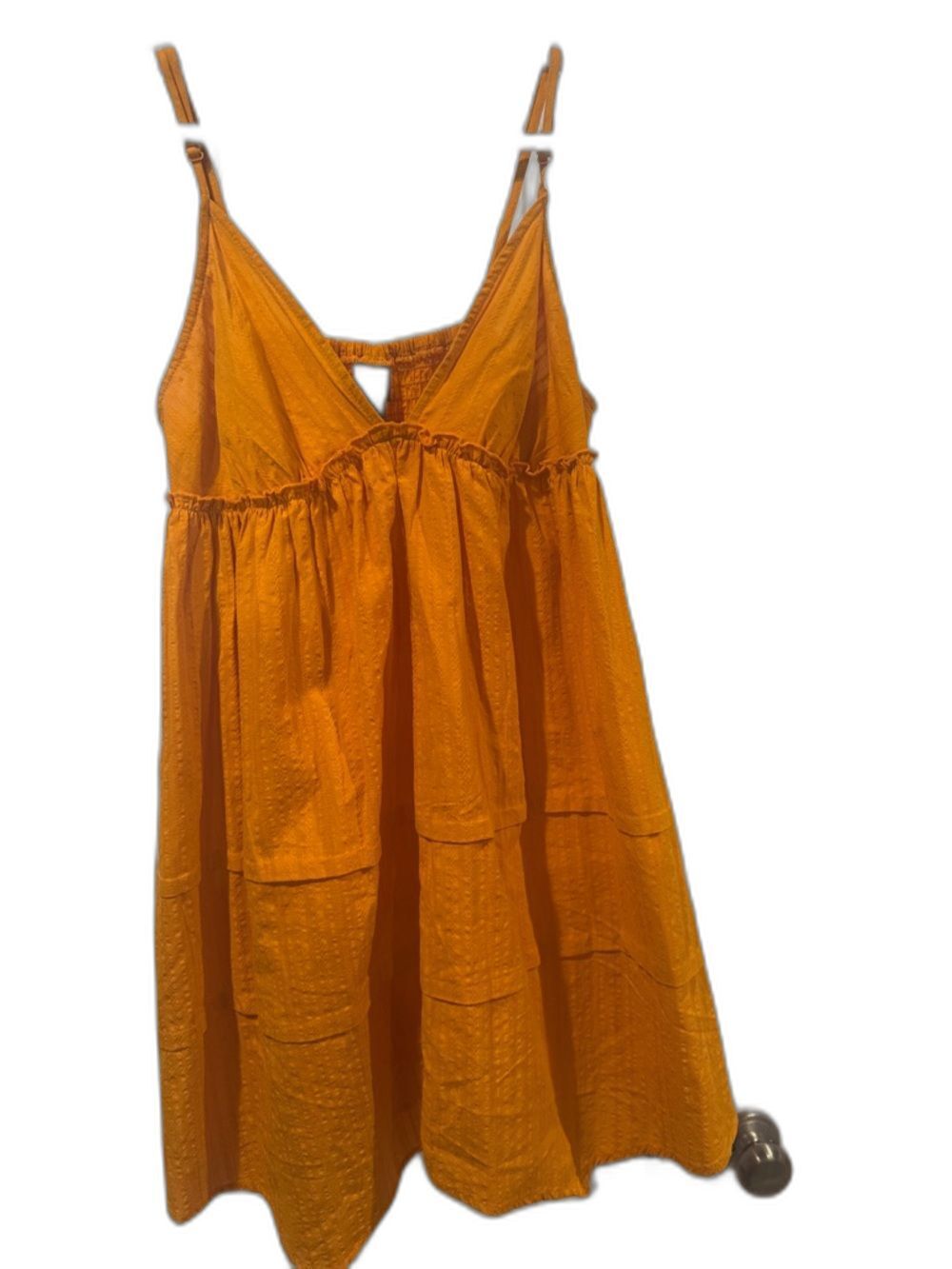 wild fable Mustard Yellow Tiered Spaghetti Strap Camisole